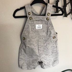 Overall Shorts